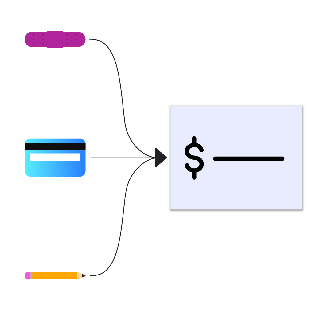 graphic of debt consolidation